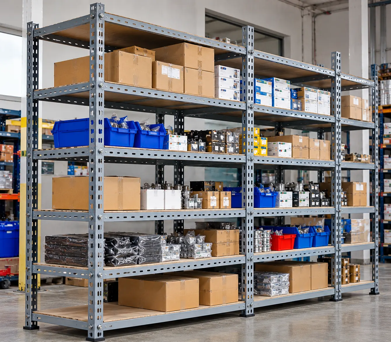 Adjustable Slotted Angle Rack