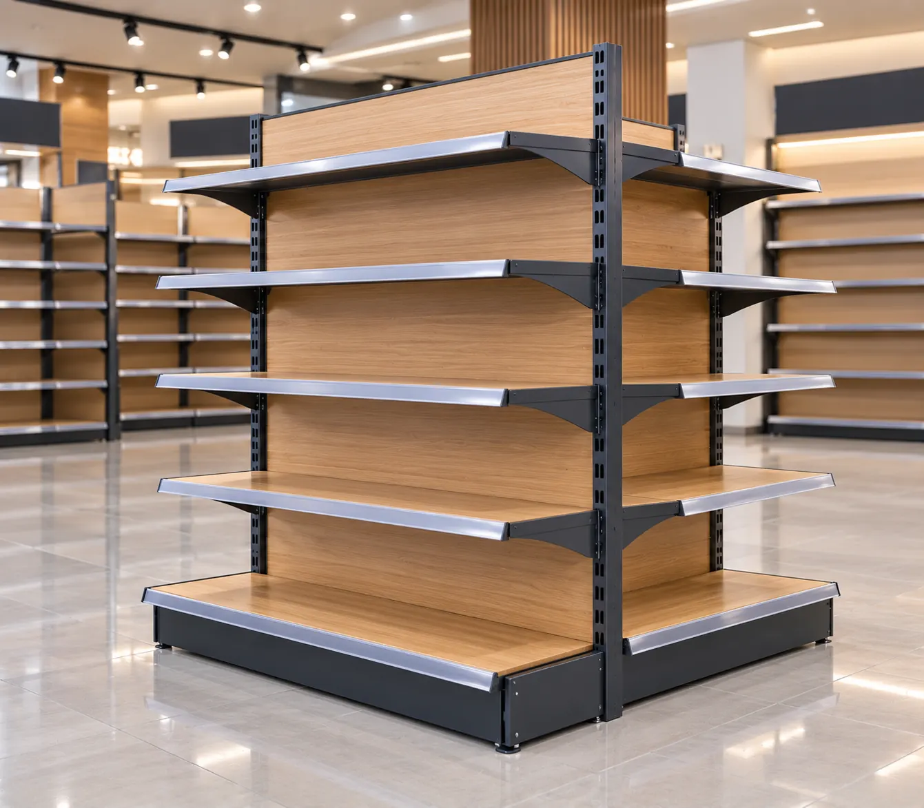 Double Sided Display Rack