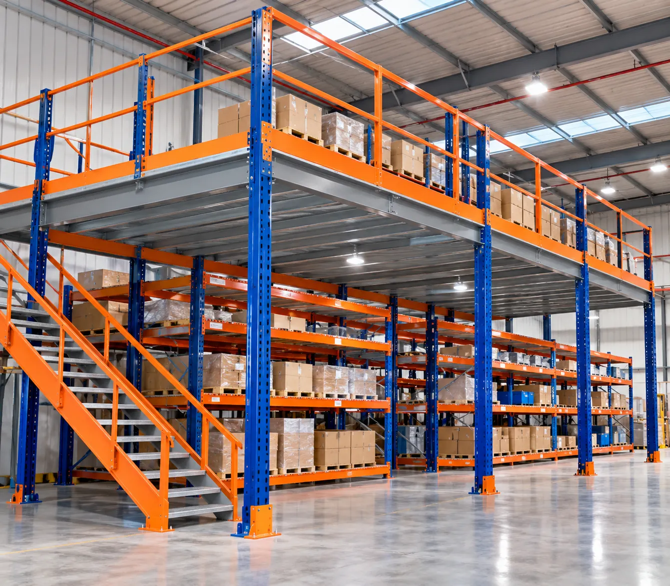 Industrial Storage Mezzanine Floor